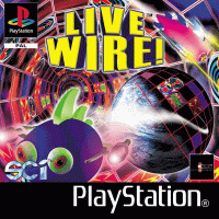 Live Wire PAL Playstation  box art